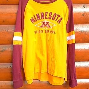 🏈  Vintage University of MINNESOTA Gophers CrewNeck KNIGHTS APPAREL UniSex Sz Lg